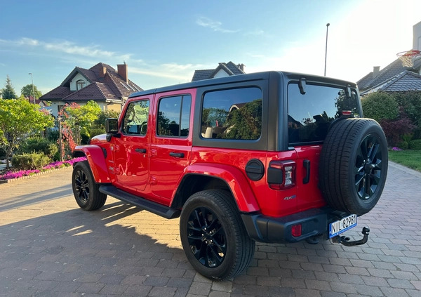 Jeep Wrangler cena 228780 przebieg: 41000, rok produkcji 2021 z Iława małe 191